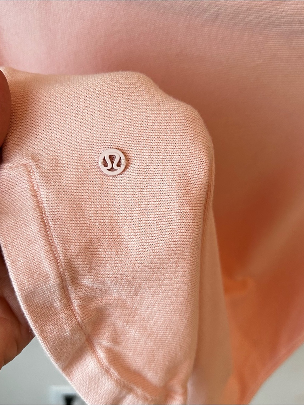 lululemon athletica Dusty Pink Crewneck Shirt Athleisure Size 6 Loungewear - Picture 7 of 13